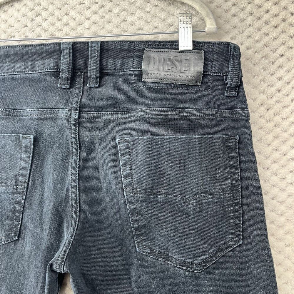 VTG 00s Diesel Industries Black Denim Wash Y2K Safado Jeans Stretch  Size 32x32